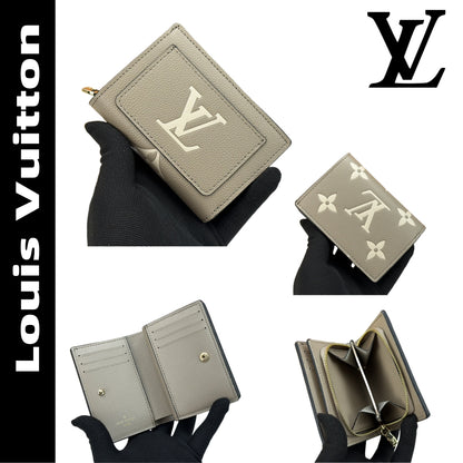 【ルイヴィトン】収納力抜群のミニ財布 上質感あふれるエンボス仕上げ