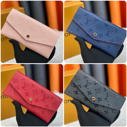 【ルイヴィトン】ダイヤ型押しSarah財布 4色展開 限定販売