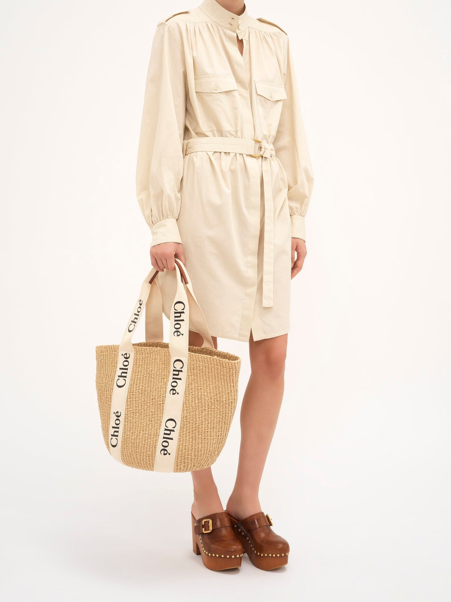 【クロエ】新作★大人気★春と夏定番人気♪かごバッグ ウッディ