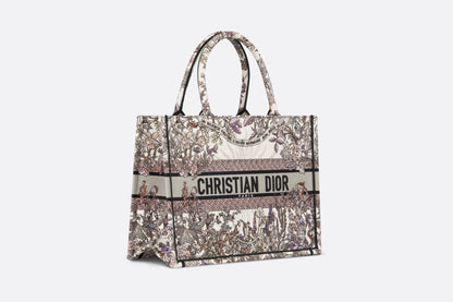 【ディオール】華やかでエレガント☆ Book Tote バッグ ミディアム