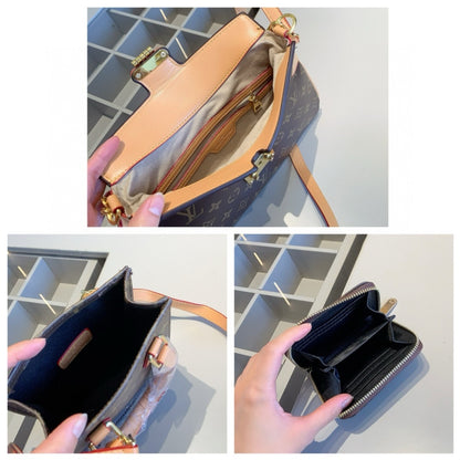 【ルイヴィトン】3点セット☆Twinnyカウホーンバッグ｜便利なダブルショルダーストラップ付き♪手提げ・肩掛け両用！