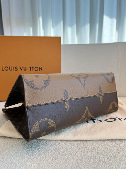 【ルイヴィトン】★お洒落メンズへ★レディース♪オンザゴー MM トートバッグM45321