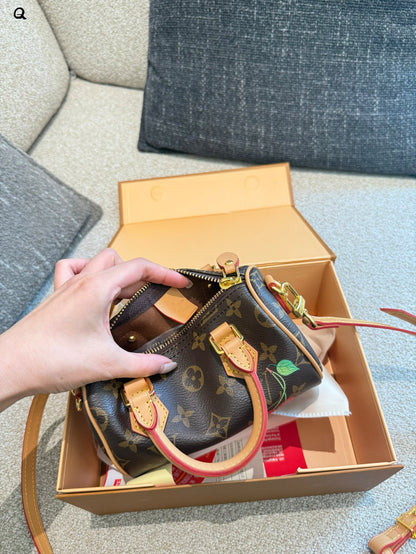 【ルイヴィトン】★Nano Speedy 16ショルダーバッグ