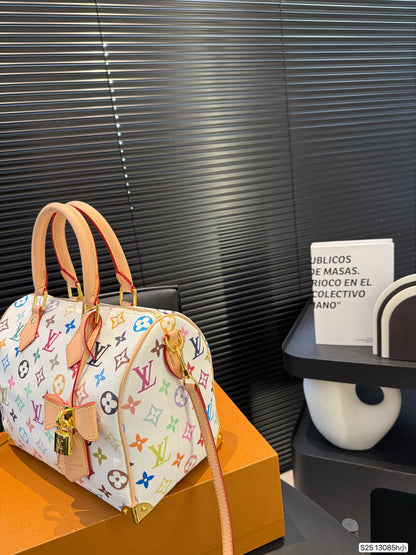 【ルイヴィトン】LV×TMコラボ Speedyバンドリエール25 限定発売中M13085