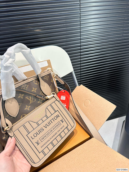 【ルイヴィトン】☆Neverfull BB｜取り外し可能なショルダー＆クロスボディで使い勝手抜群♪今すぐオンラインでチェック！