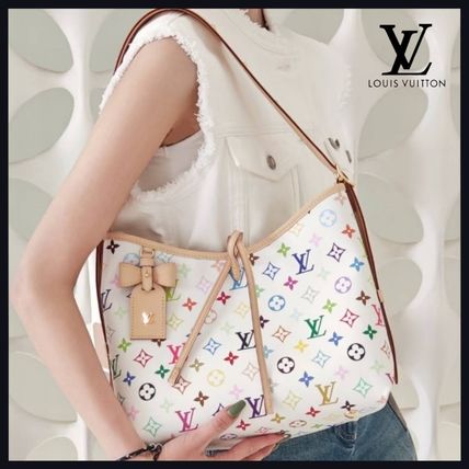 【ルイヴィトン】新作★大人気★Carryall PM村上隆コラボレーション キャリーオール